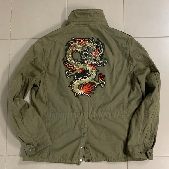 john varvatos dragon jacket